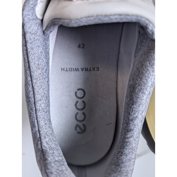 ECCO BIOM Hybrid 3 BOA GORE-TEX YAK Golf Shoes White Yellow Womens Size 11 - Picture 8 of 11